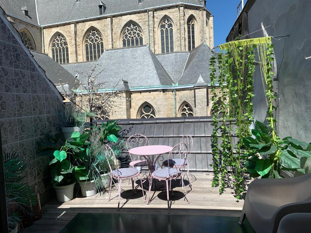 Wellness Loft With Sauna, Jacuzzi, Roof Terrace & Amazing View Apartment Antwerpen Ngoại thất bức ảnh