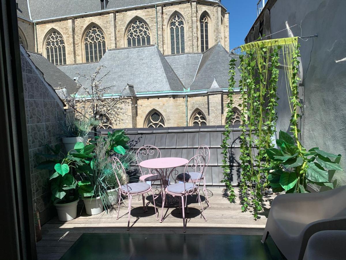 Wellness Loft With Sauna, Jacuzzi, Roof Terrace & Amazing View Apartment Antwerpen Ngoại thất bức ảnh