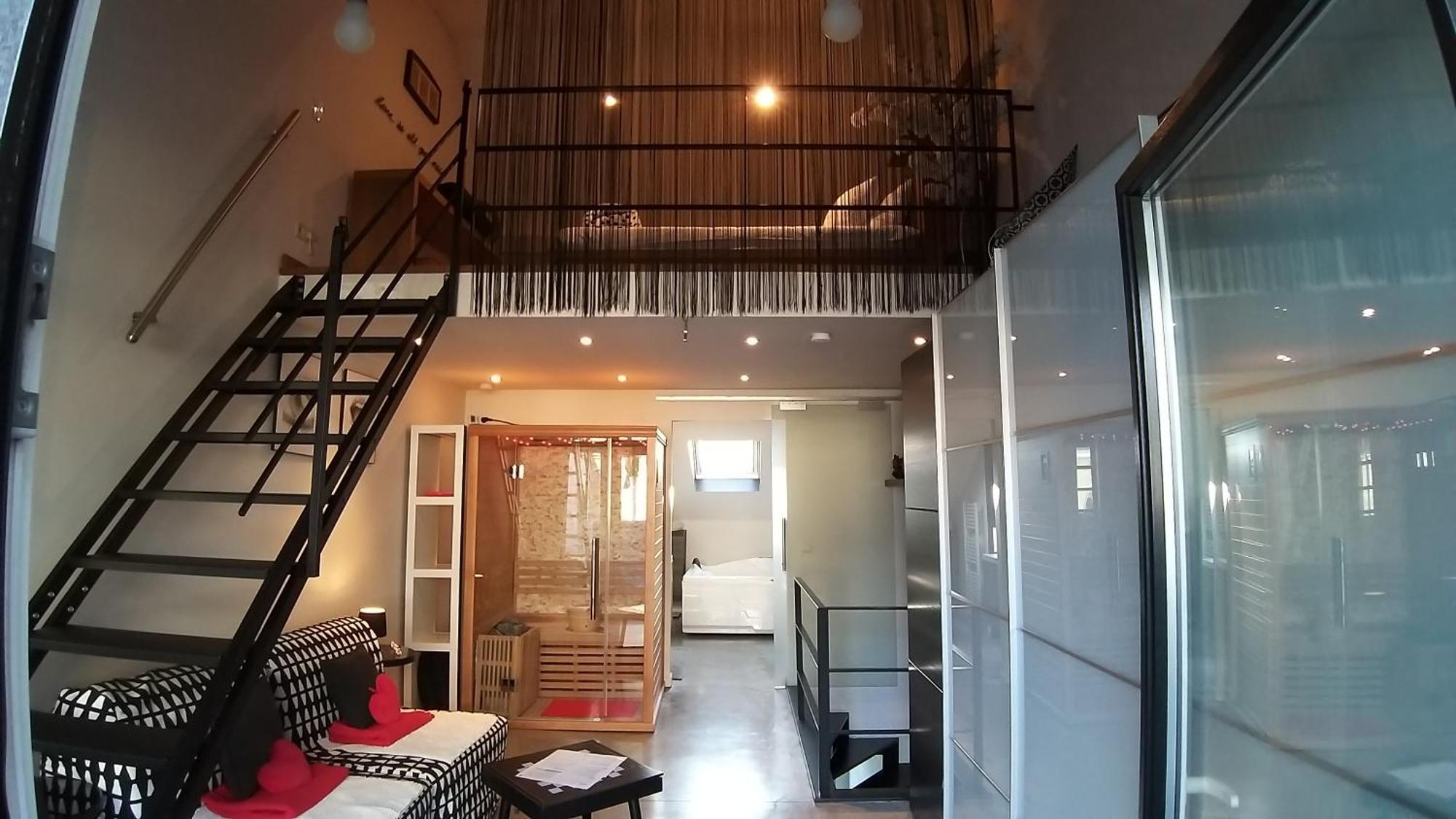 Wellness Loft With Sauna, Jacuzzi, Roof Terrace & Amazing View Apartment Antwerpen Ngoại thất bức ảnh