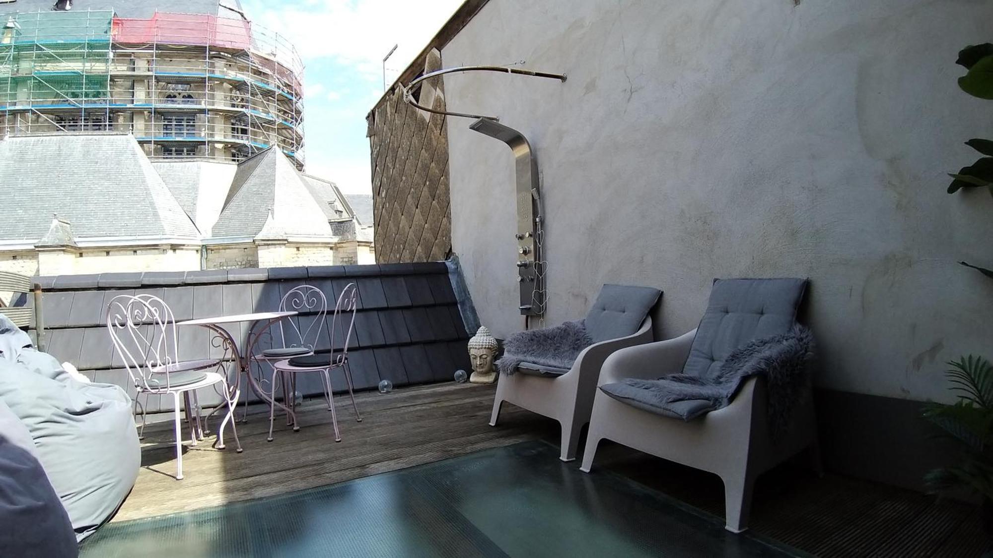 Wellness Loft With Sauna, Jacuzzi, Roof Terrace & Amazing View Apartment Antwerpen Ngoại thất bức ảnh