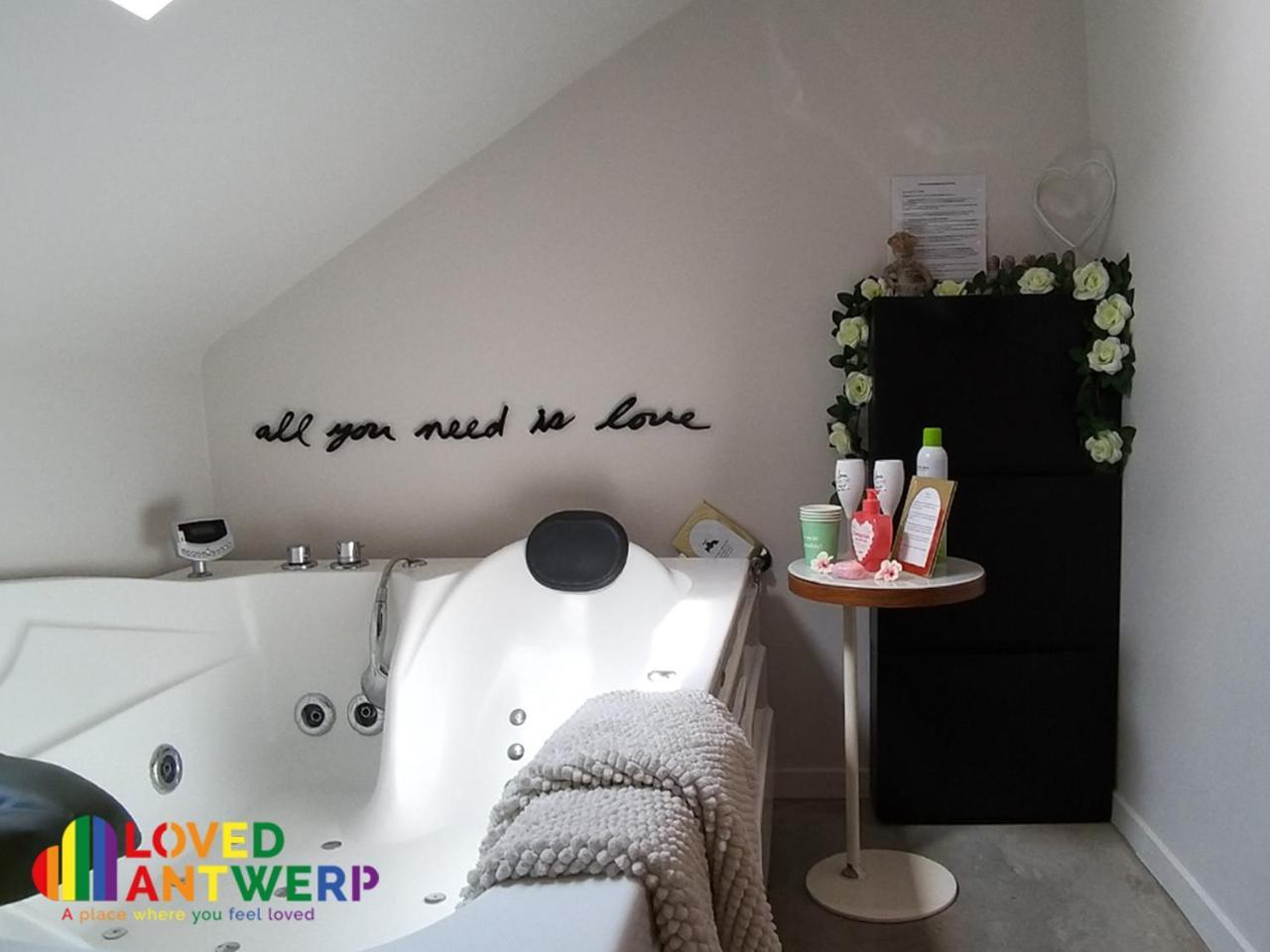 Wellness Loft With Sauna, Jacuzzi, Roof Terrace & Amazing View Apartment Antwerpen Ngoại thất bức ảnh