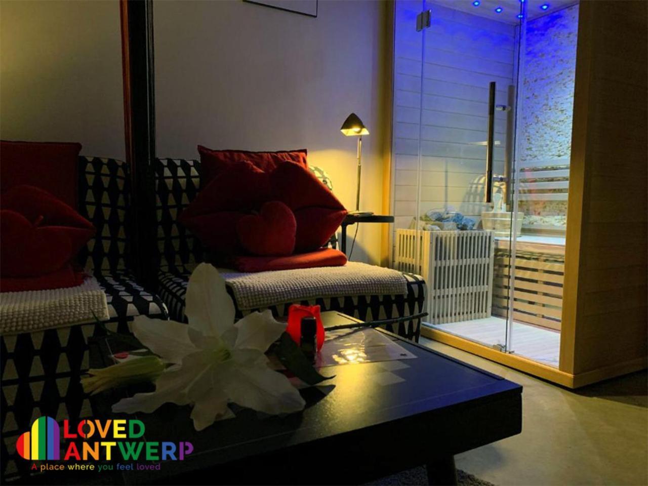 Wellness Loft With Sauna, Jacuzzi, Roof Terrace & Amazing View Apartment Antwerpen Ngoại thất bức ảnh
