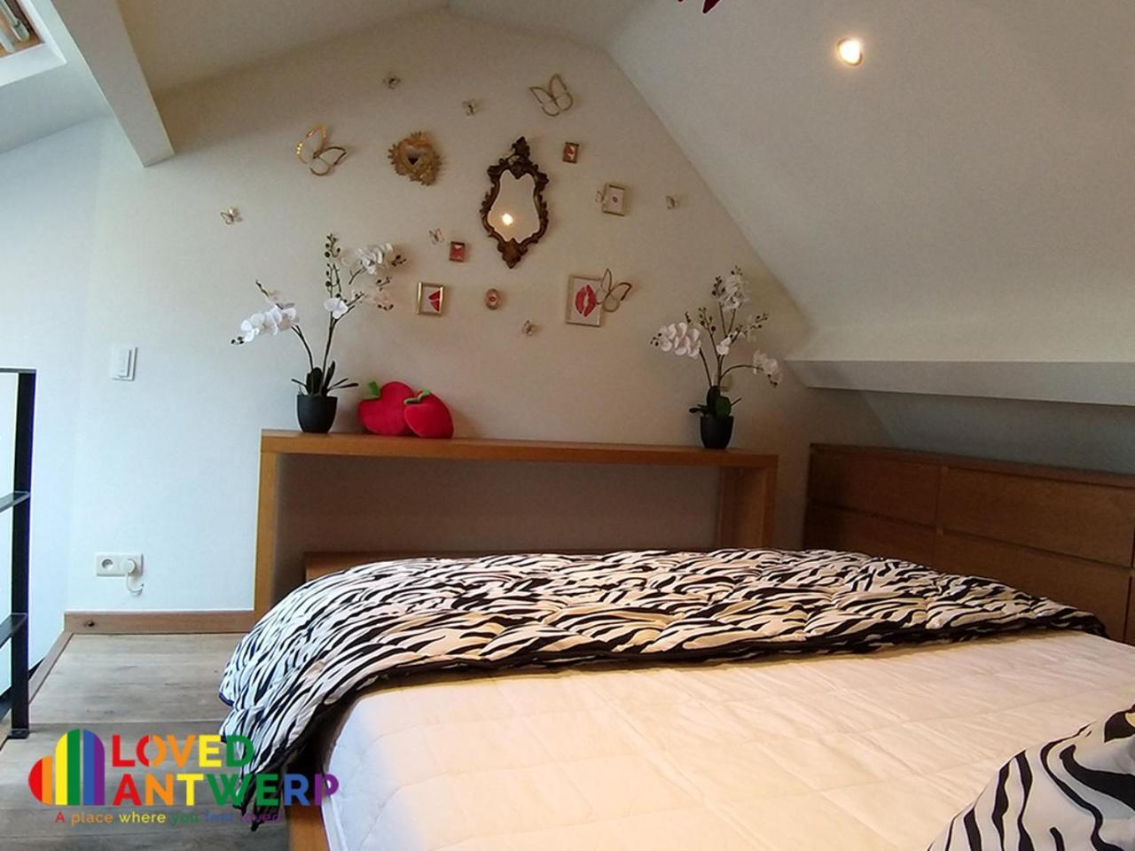 Wellness Loft With Sauna, Jacuzzi, Roof Terrace & Amazing View Apartment Antwerpen Ngoại thất bức ảnh