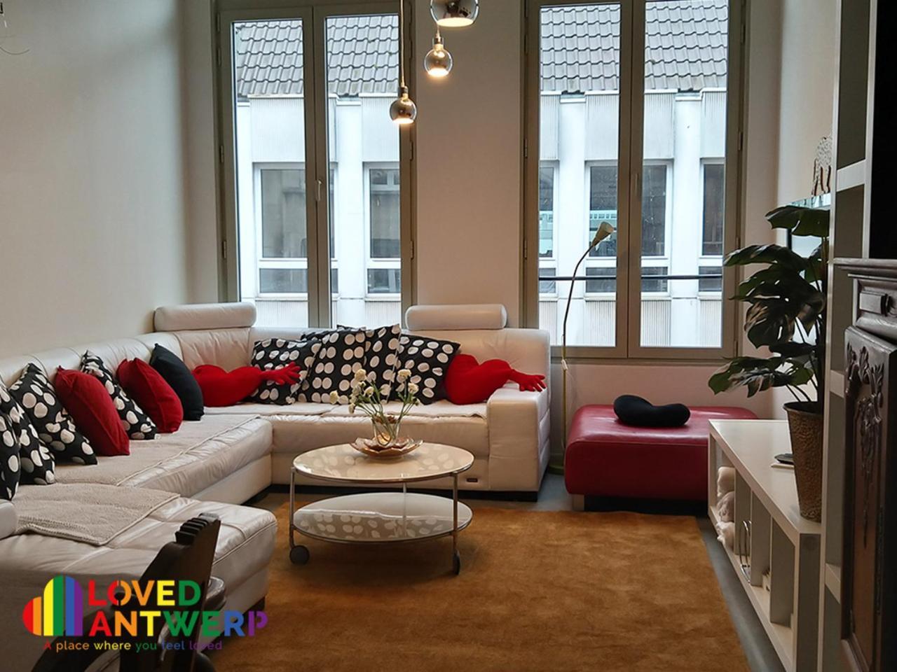 Wellness Loft With Sauna, Jacuzzi, Roof Terrace & Amazing View Apartment Antwerpen Ngoại thất bức ảnh