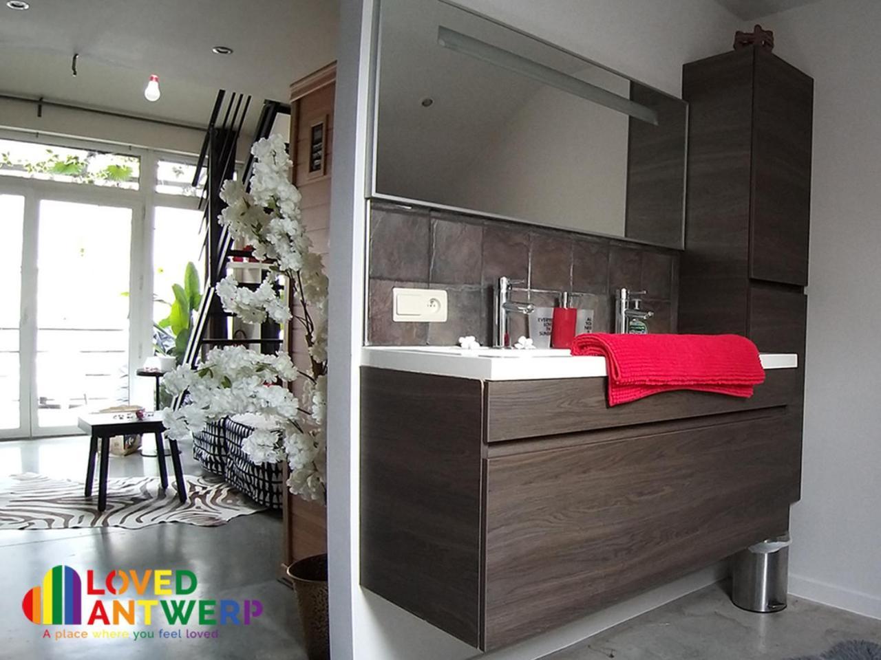 Wellness Loft With Sauna, Jacuzzi, Roof Terrace & Amazing View Apartment Antwerpen Ngoại thất bức ảnh