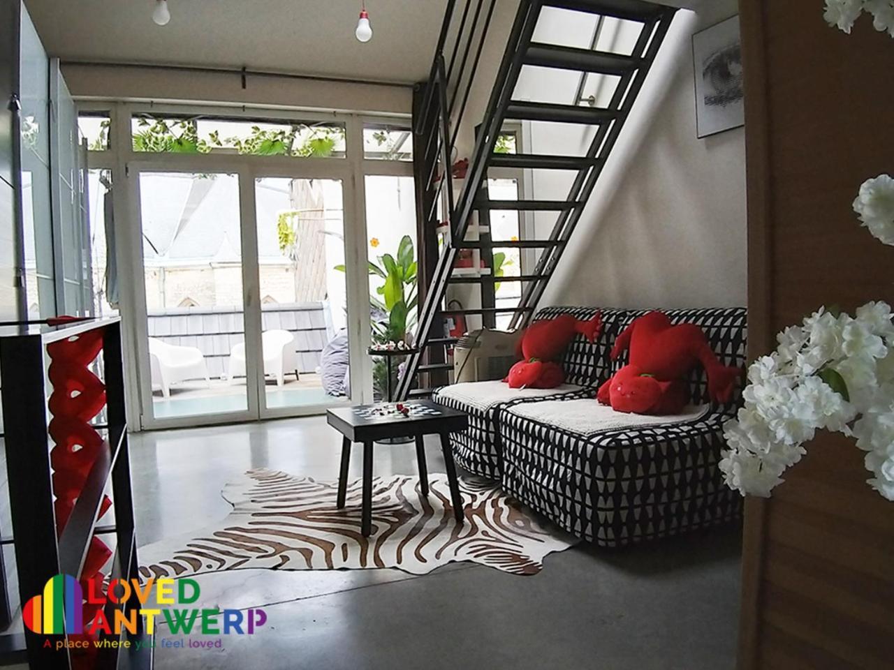Wellness Loft With Sauna, Jacuzzi, Roof Terrace & Amazing View Apartment Antwerpen Ngoại thất bức ảnh